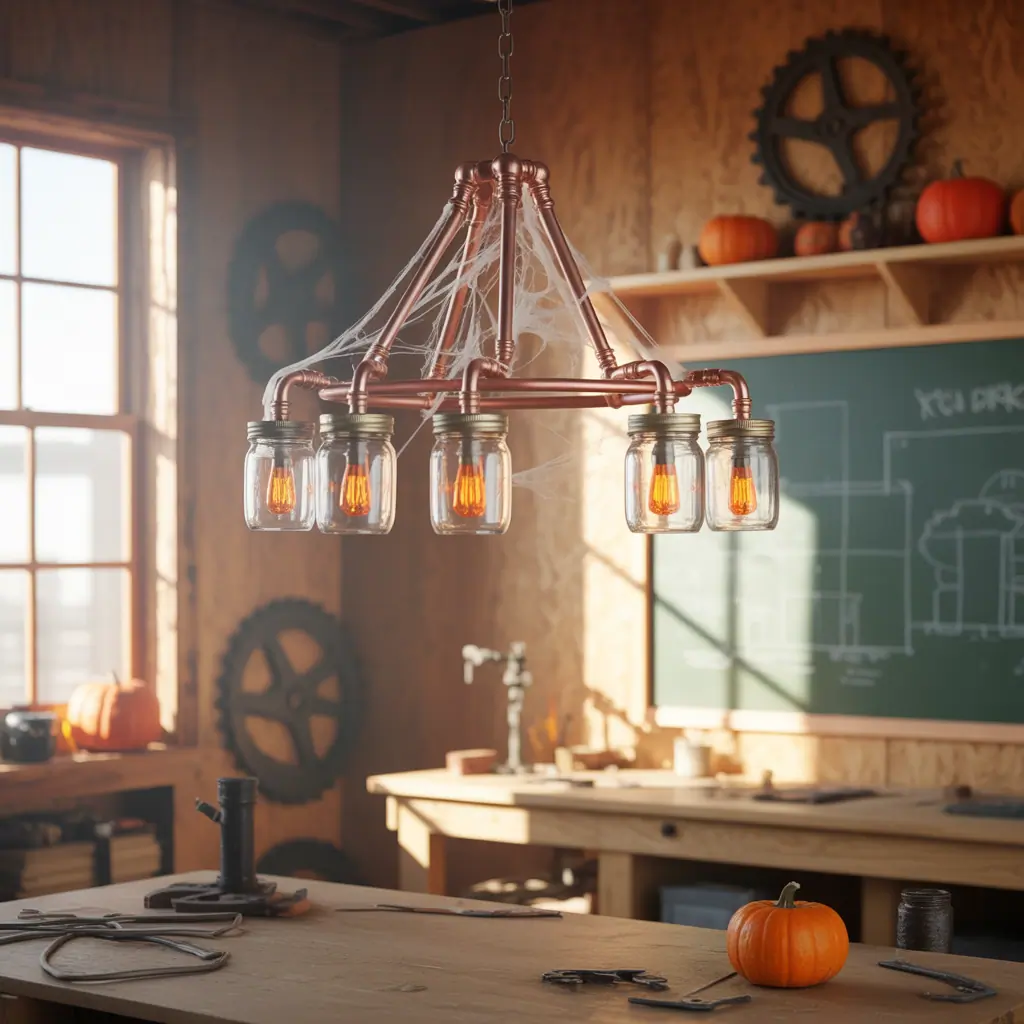 halloween chandelier concept