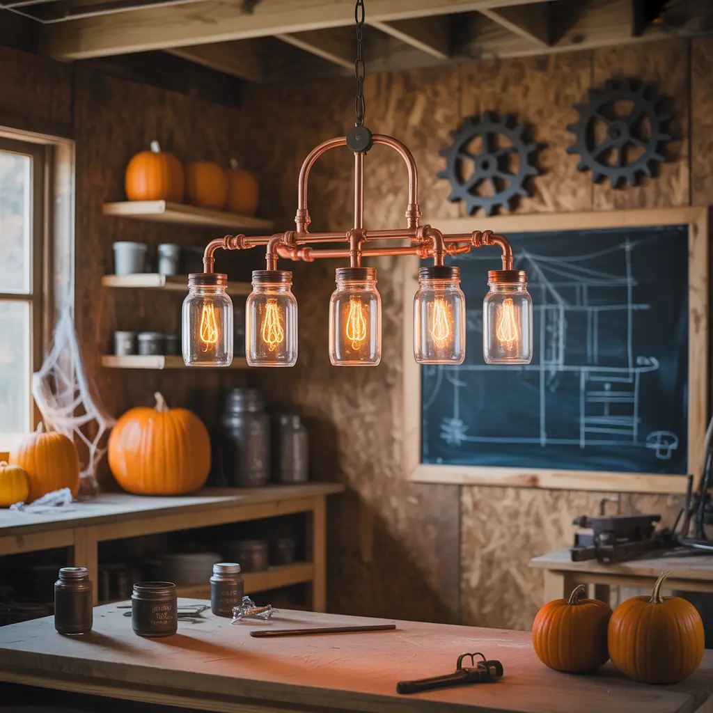 halloween chandelier concept