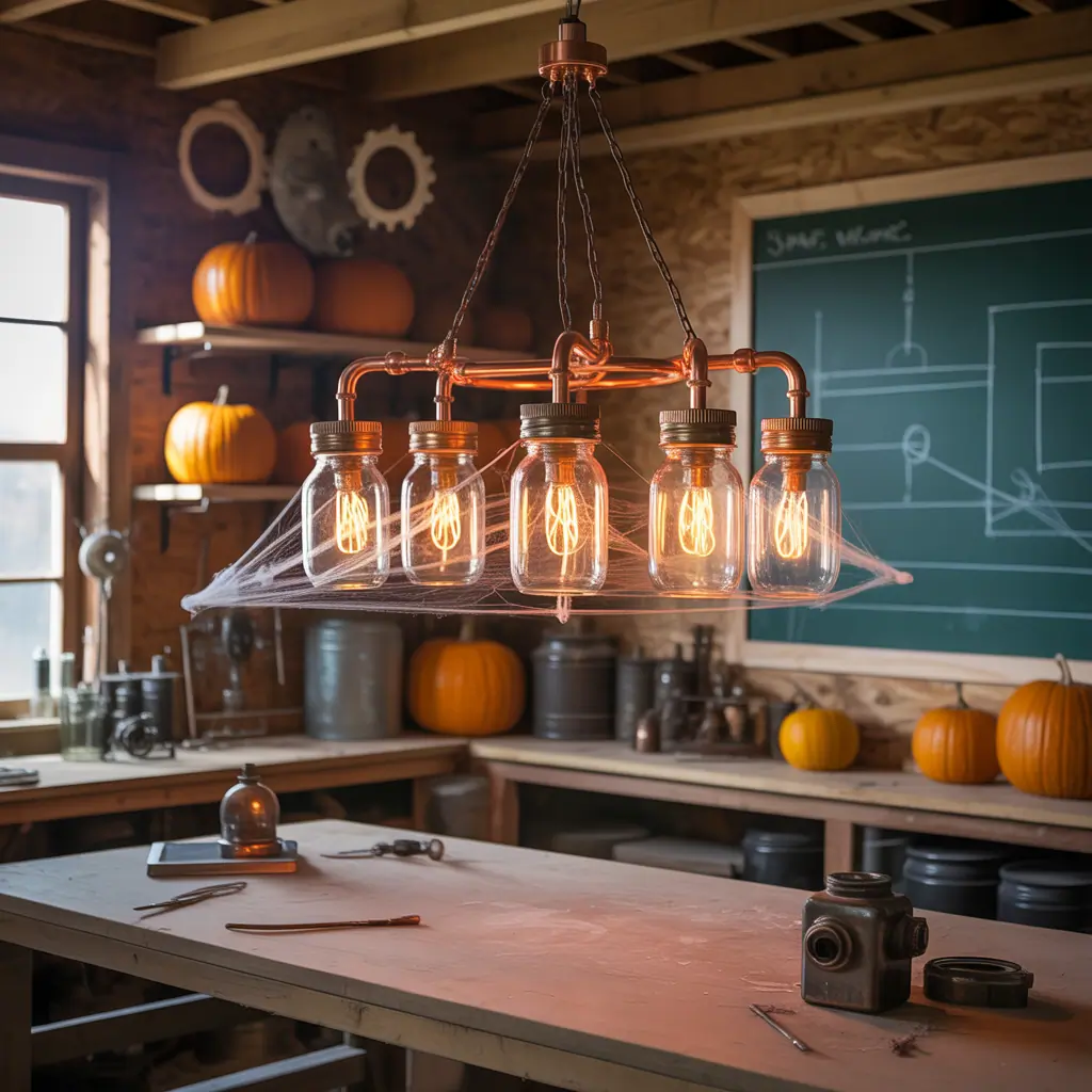 halloween chandelier concept