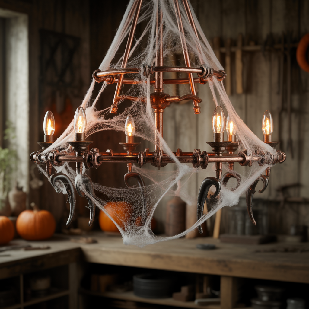 halloween chandelier concept