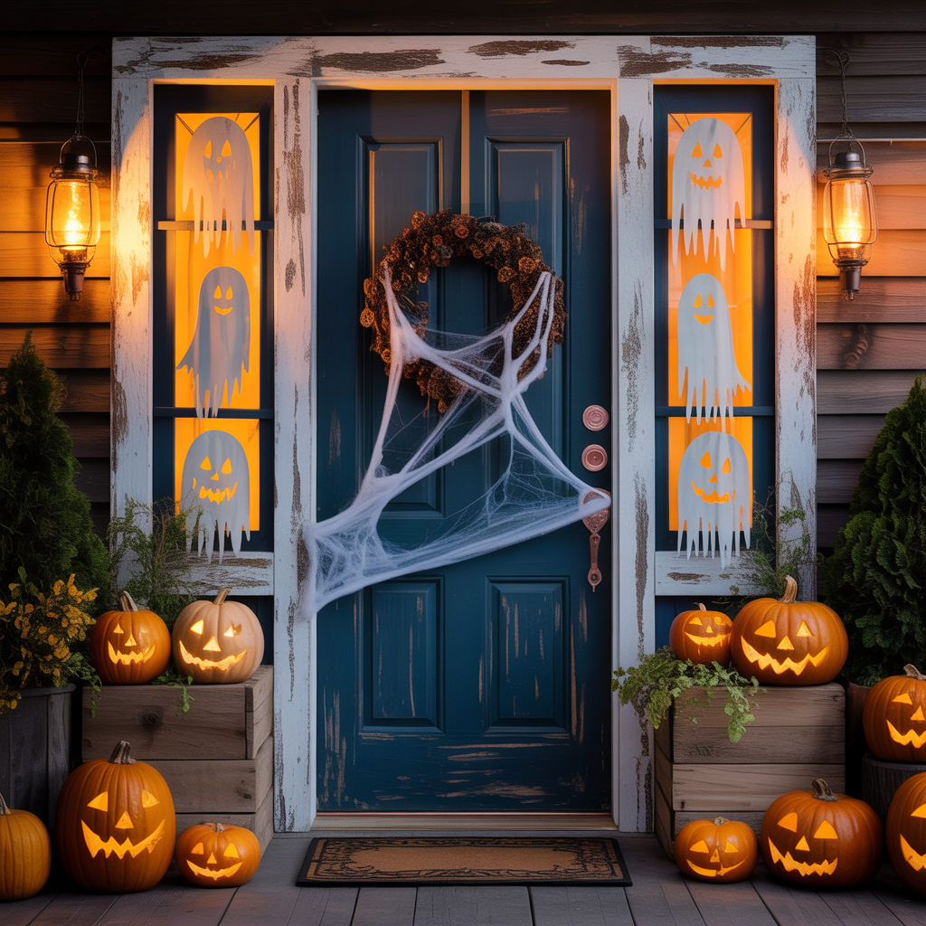 halloween decorating door ideas