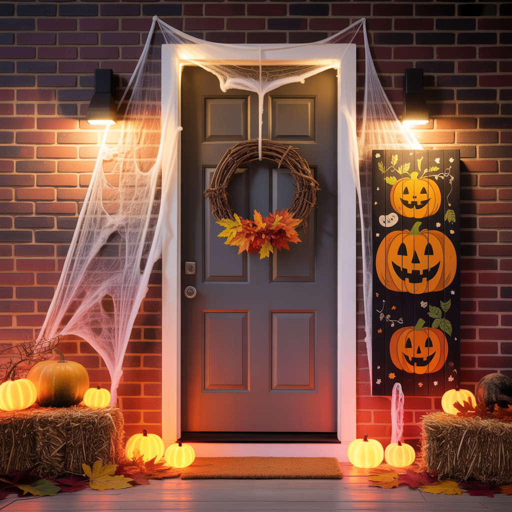 halloween decorating door ideas