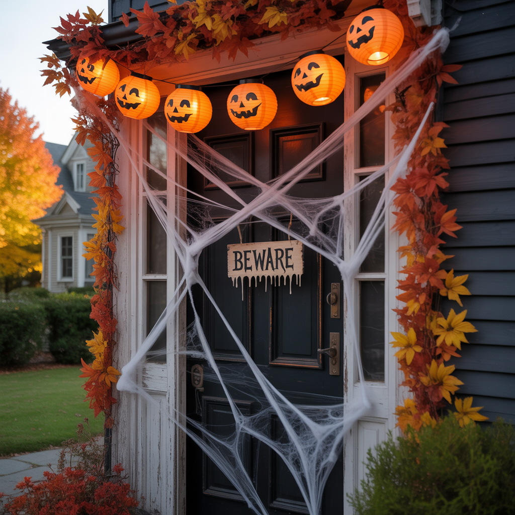 halloween decorating door ideas