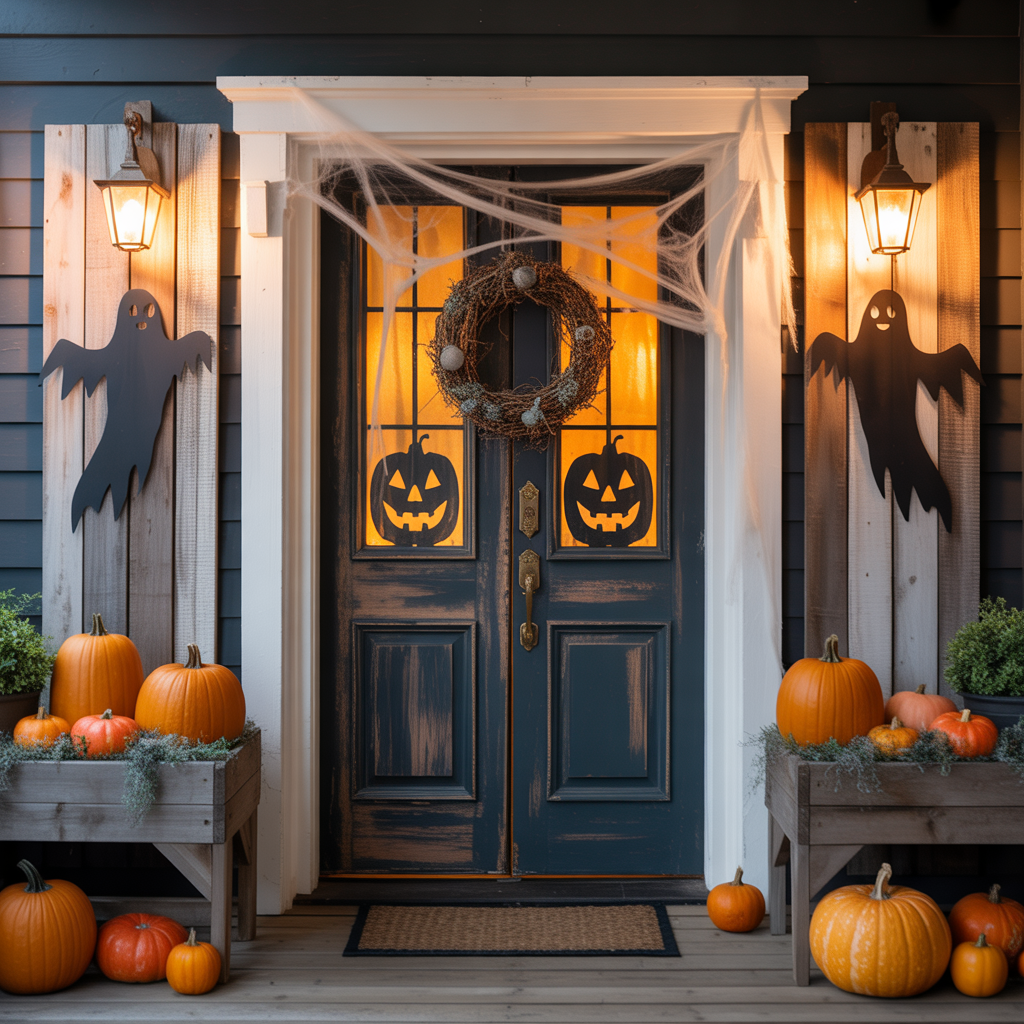 halloween decorating door ideas