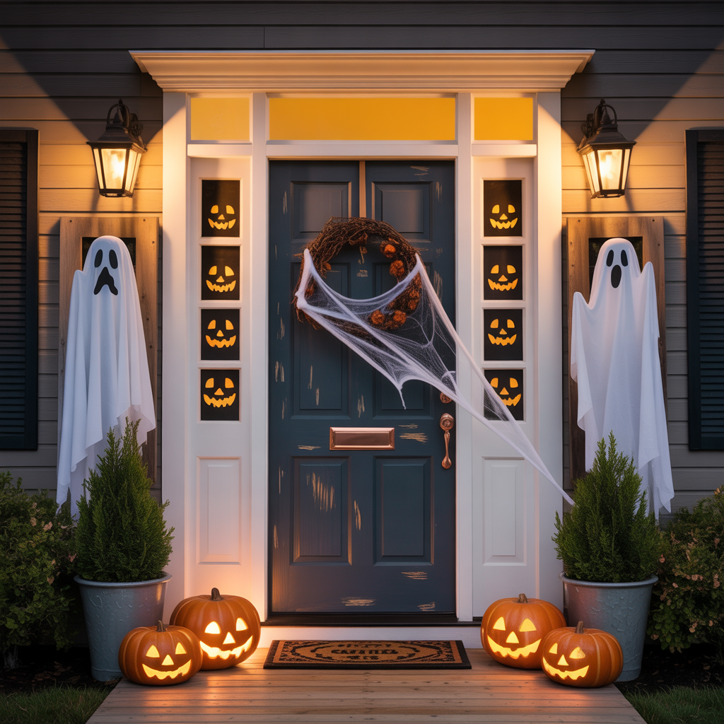 halloween decorating door ideas