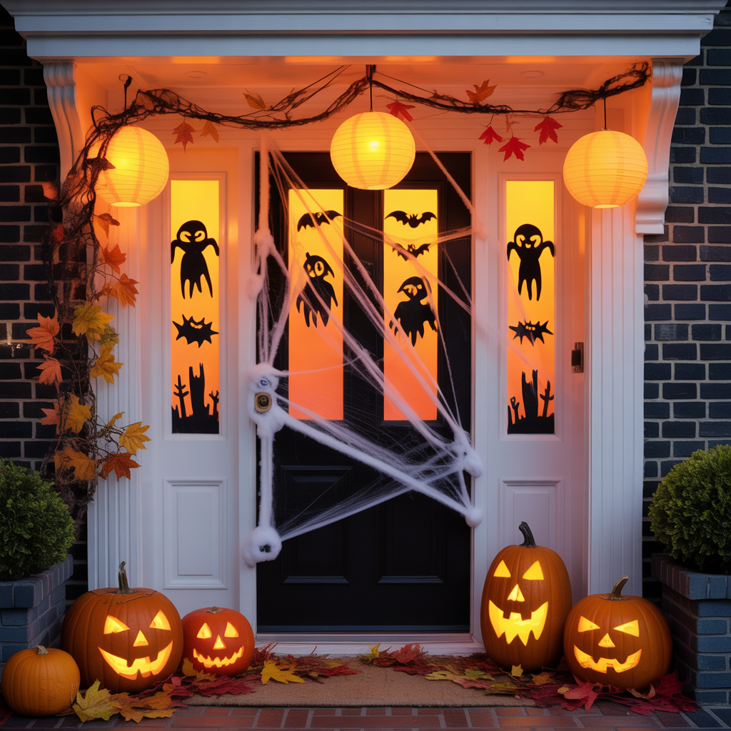 halloween decorating door ideas
