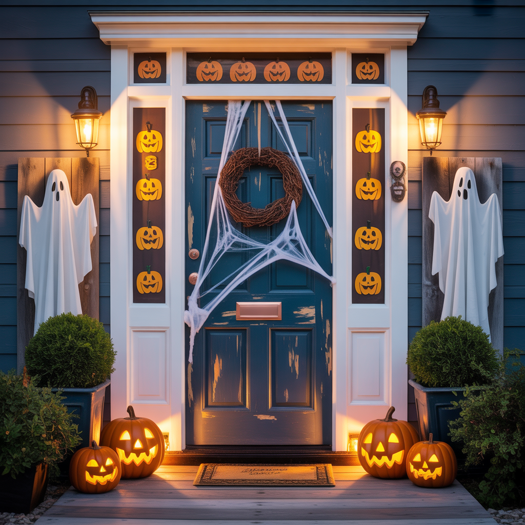 halloween decorating door ideas