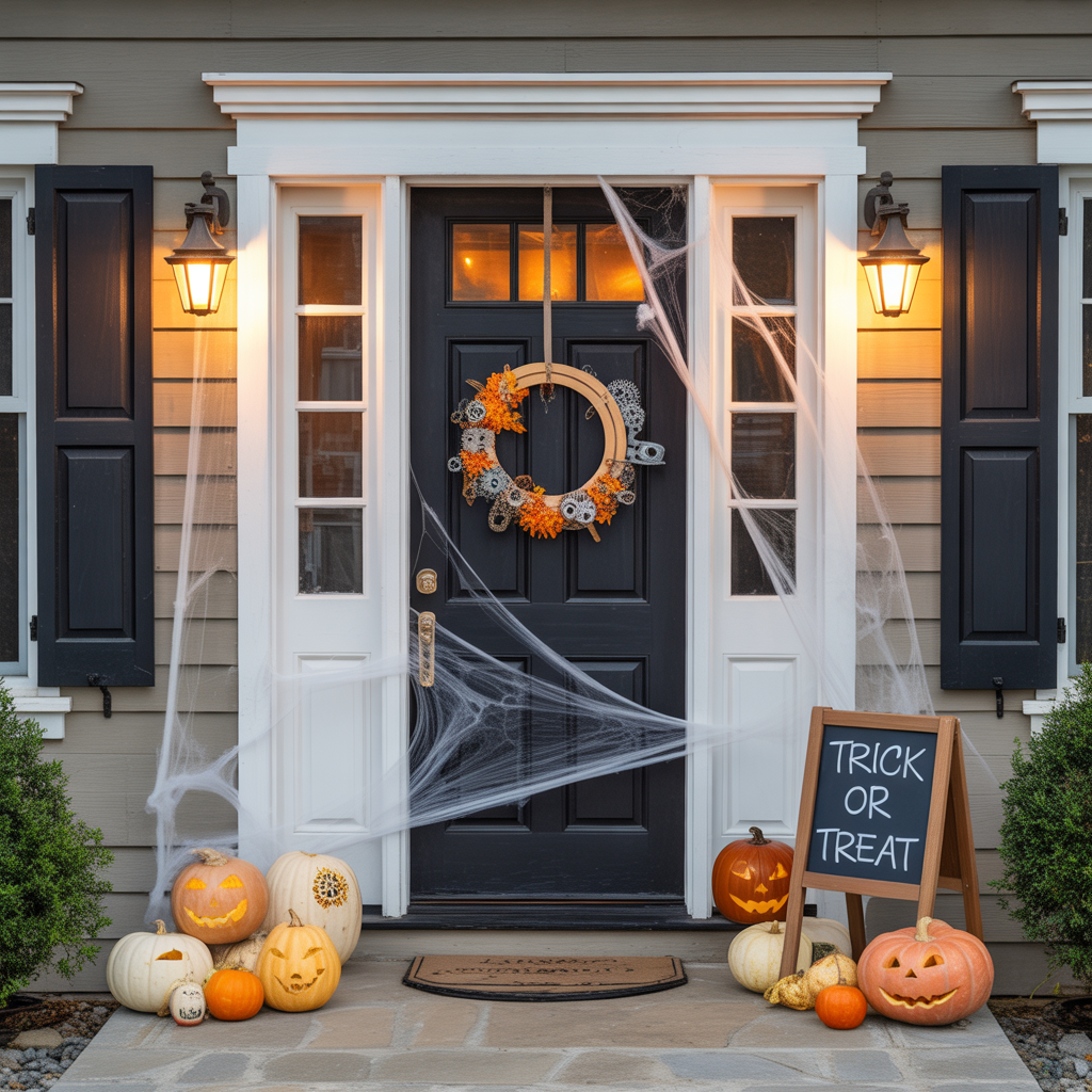 halloween decorating door ideas
