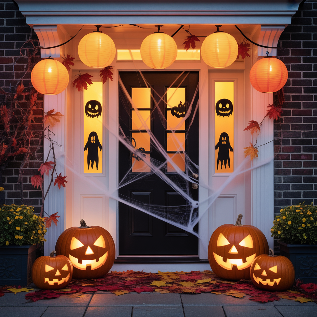 halloween decorating door ideas