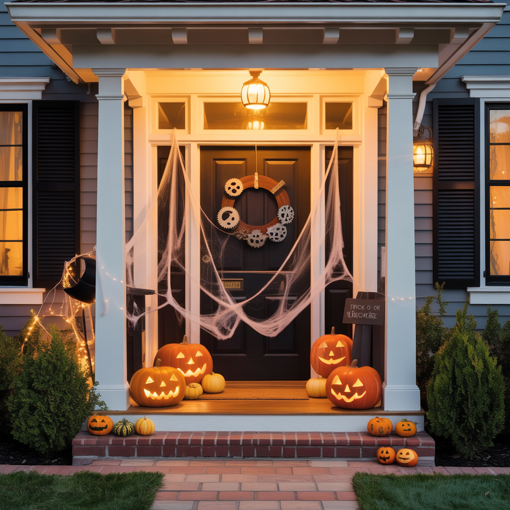 halloween decorating door ideas