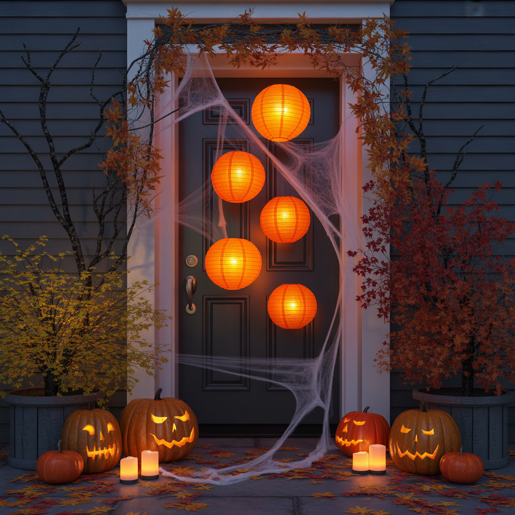 halloween decorating door ideas