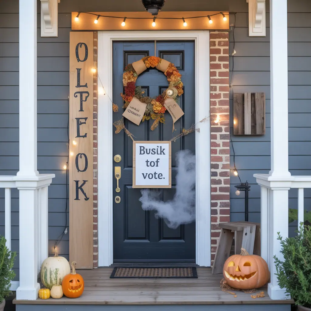 halloween door decor contest ideas
