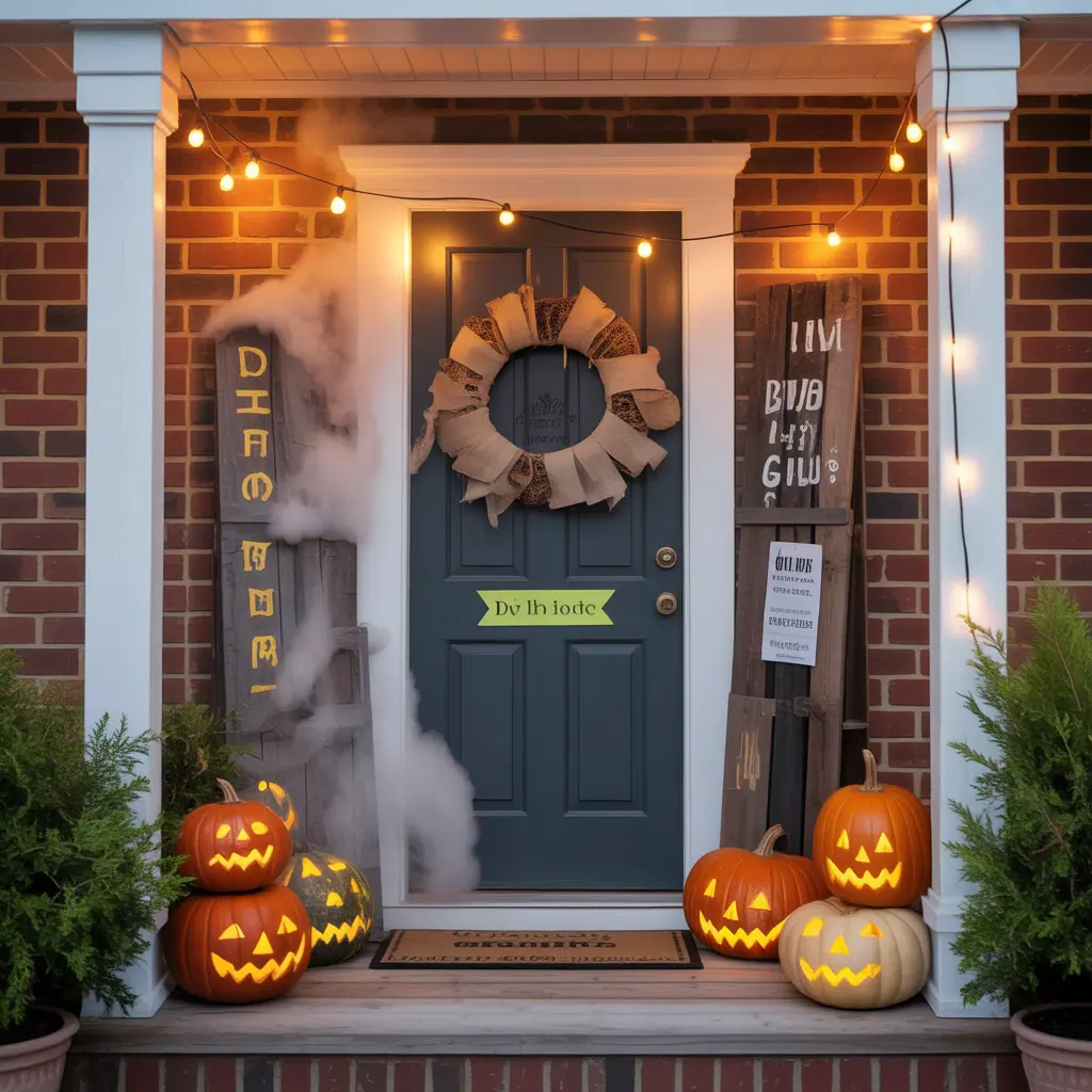 halloween door decor contest ideas