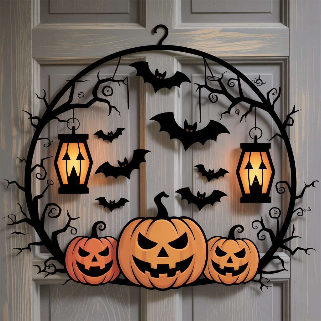 halloween door hangers