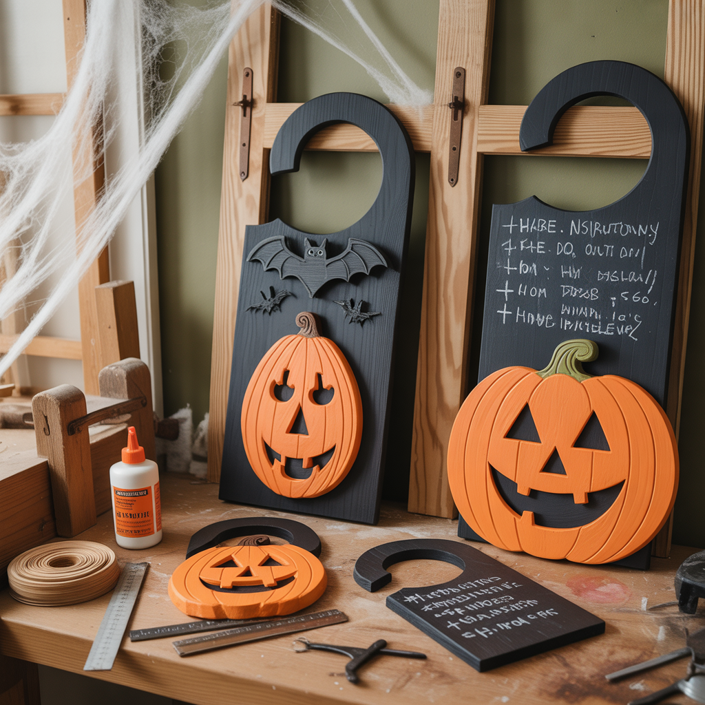 halloween door hangers