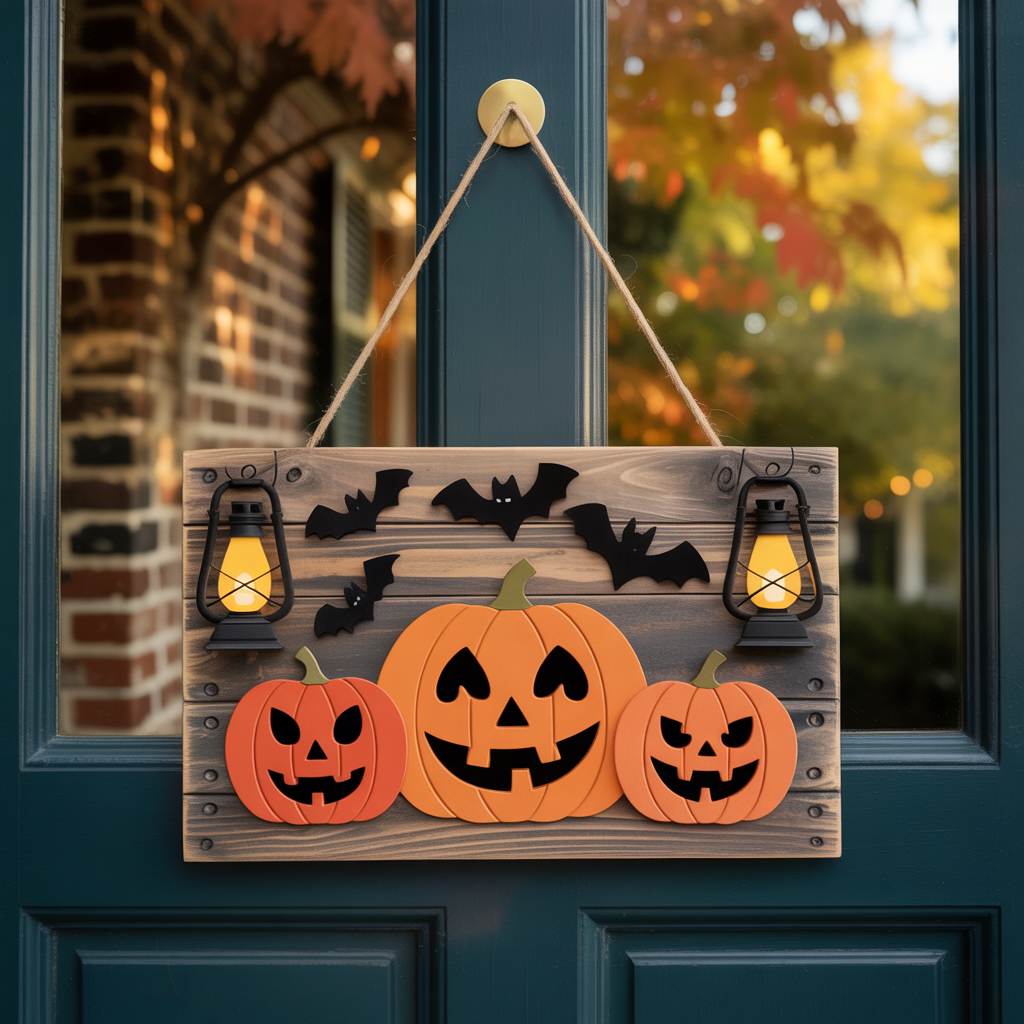 halloween door hangers