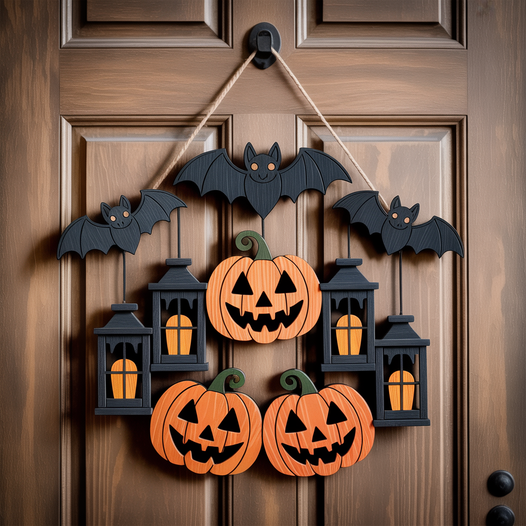 halloween door hangers