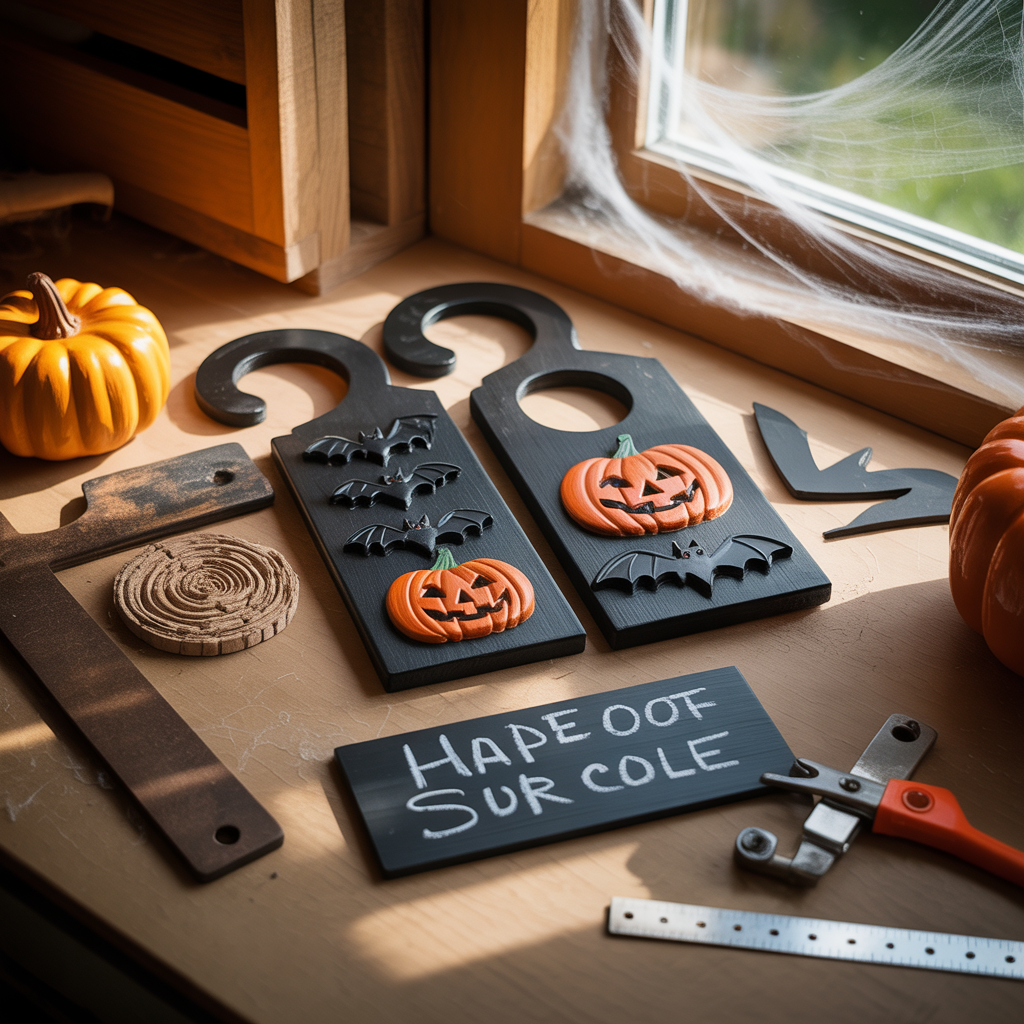 halloween door hangers