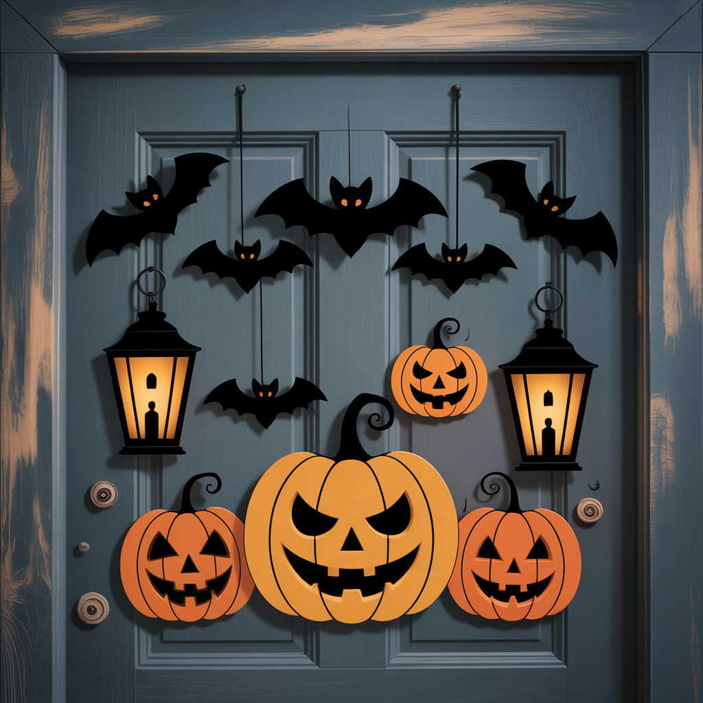 halloween door hangers