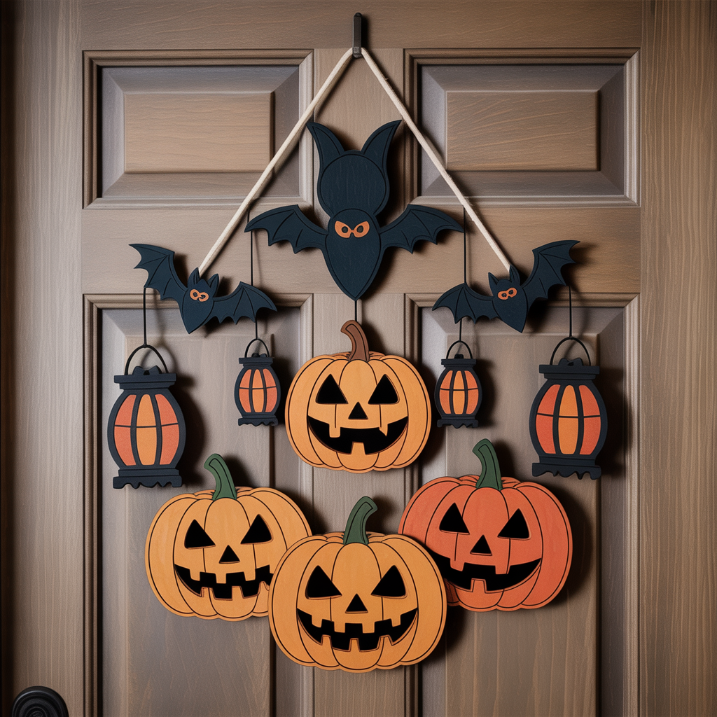 halloween door hangers