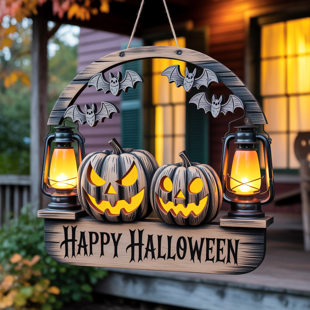 halloween door hangers