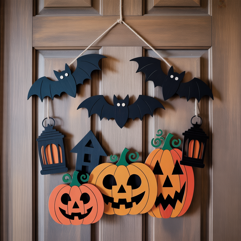 halloween door hangers