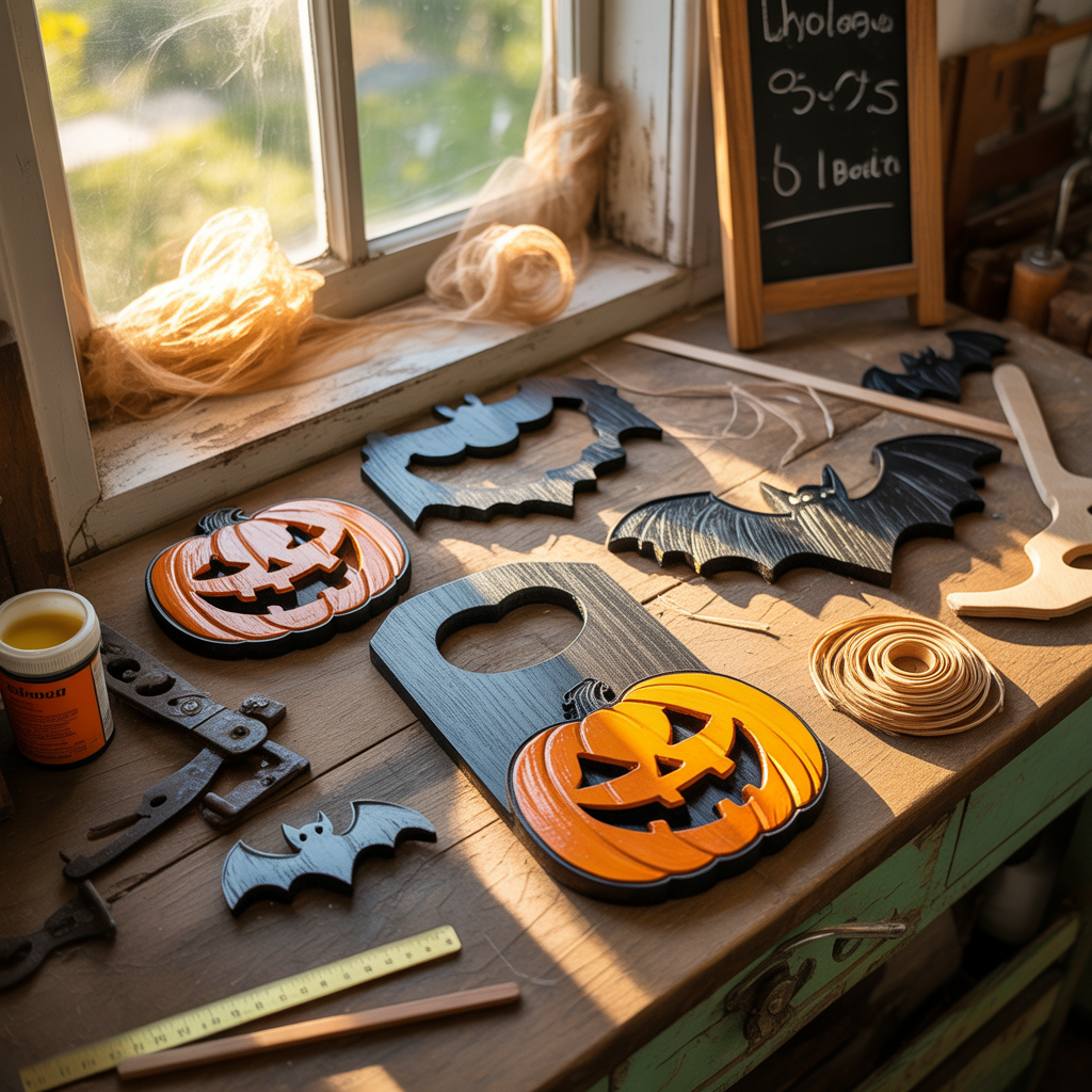 halloween door hangers