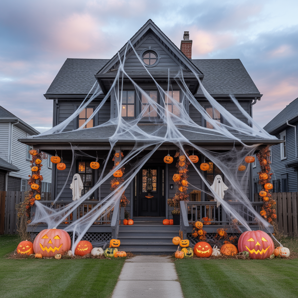 halloween house decorations