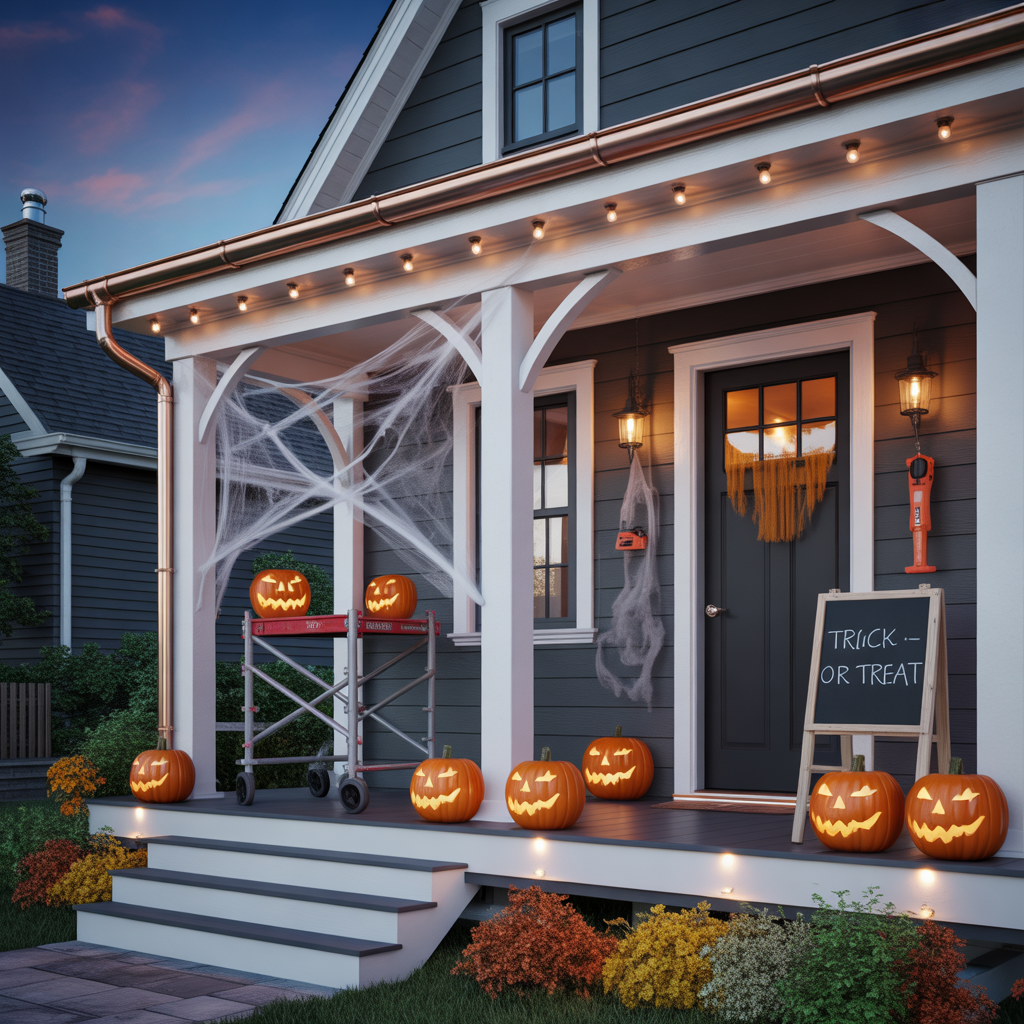 halloween house decorations