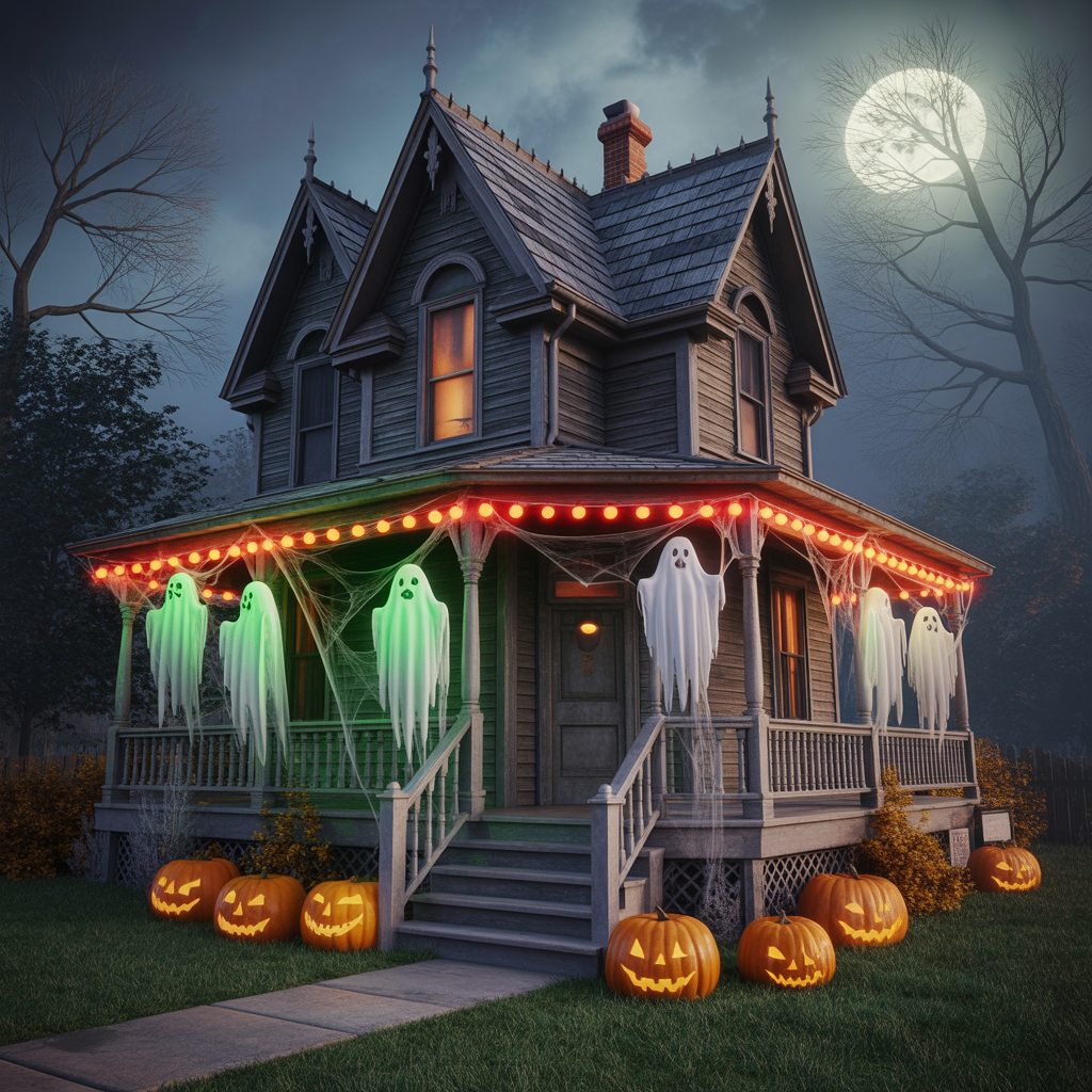 halloween house decorations
