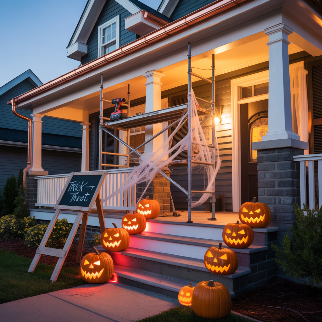 halloween house decorations