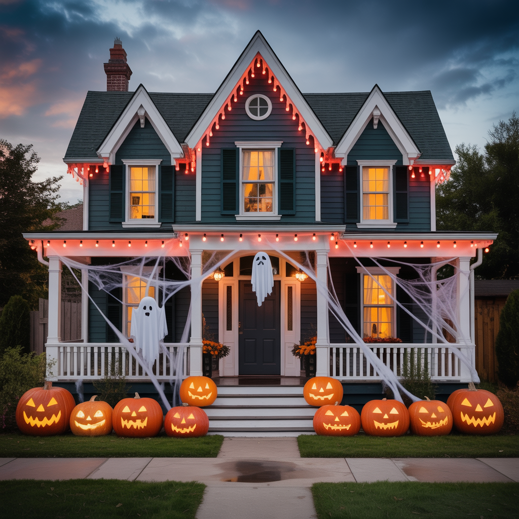 halloween house decorations