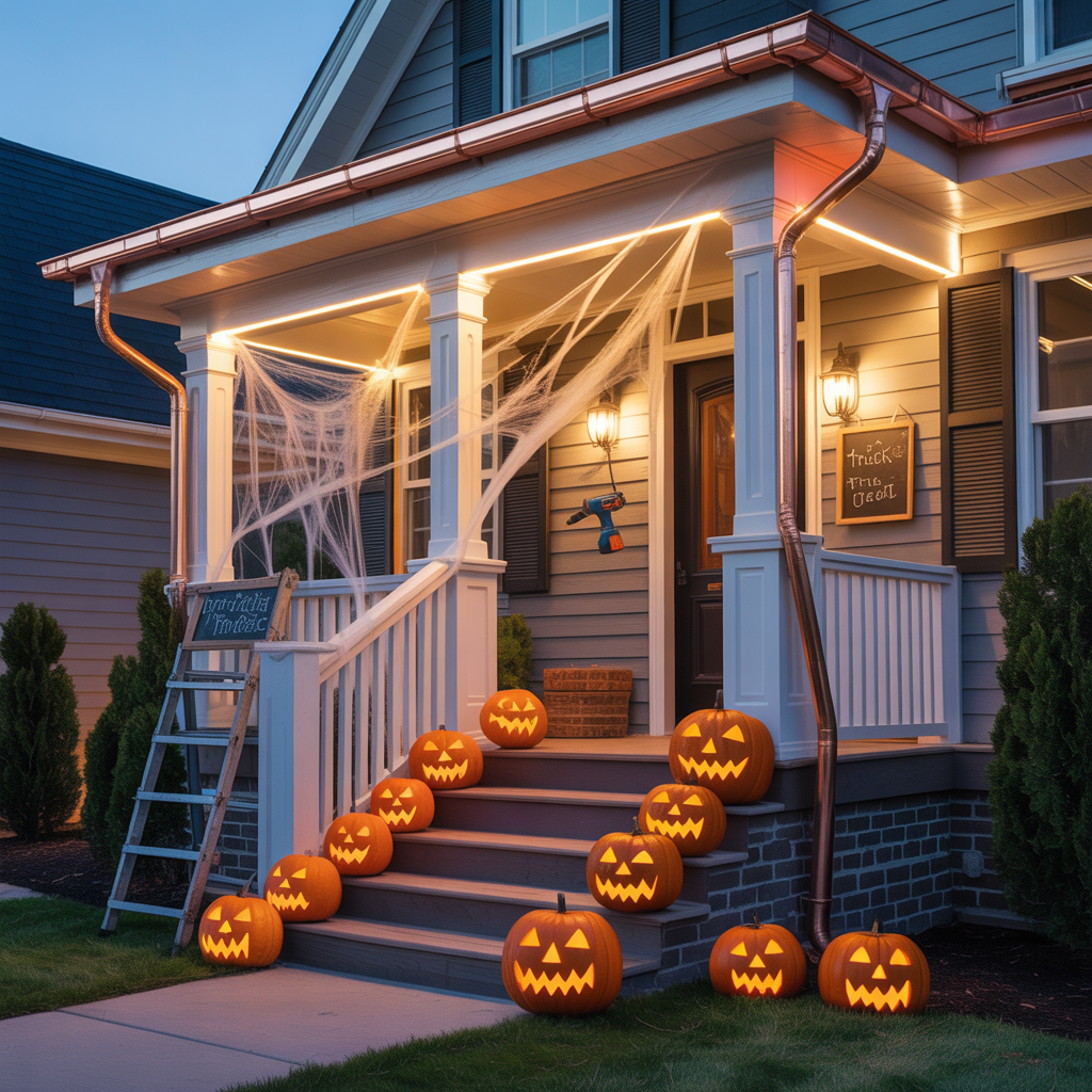 halloween house decorations