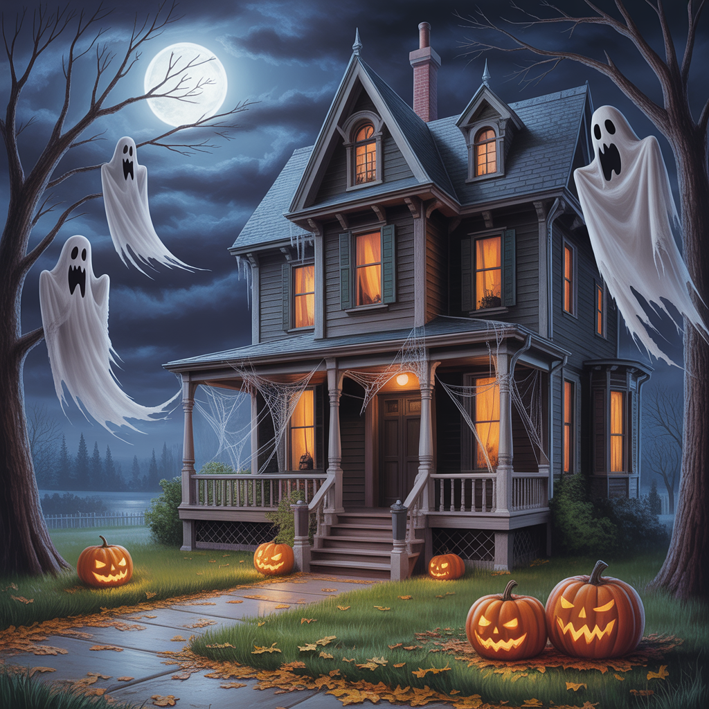 halloween house decorations