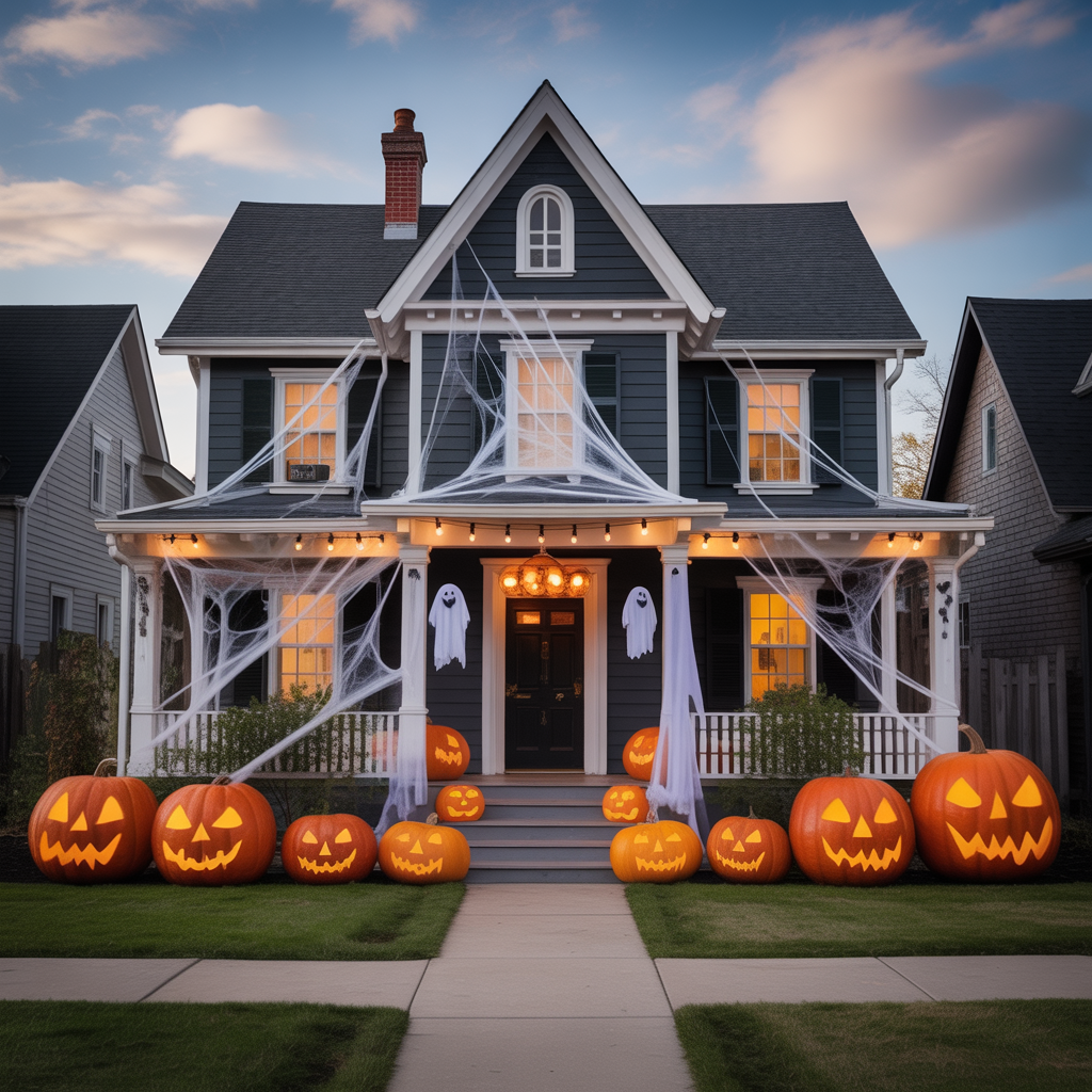 halloween house decorations