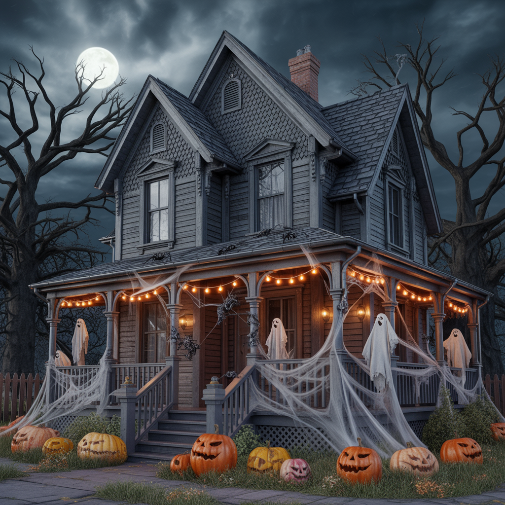 halloween house decorations