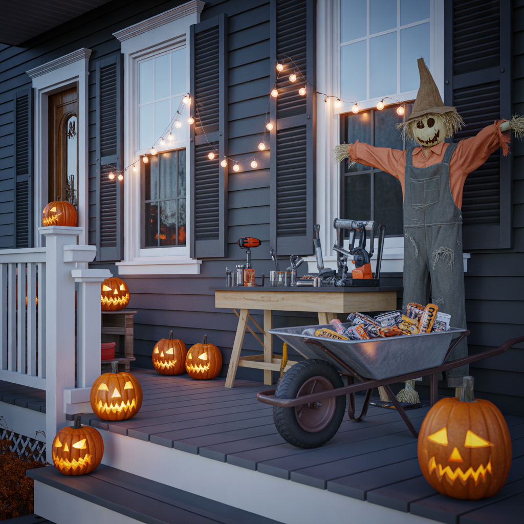 halloween house decorations