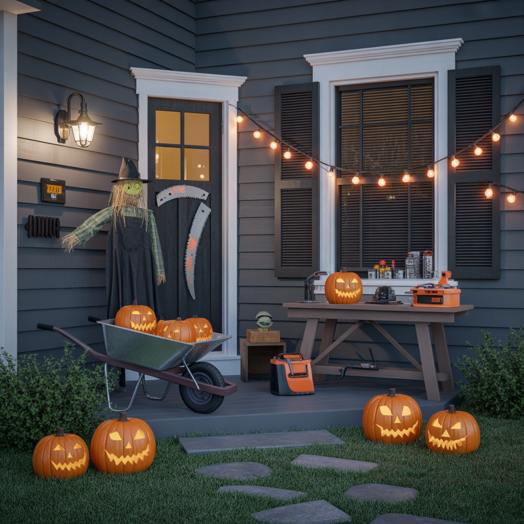 halloween house decorations