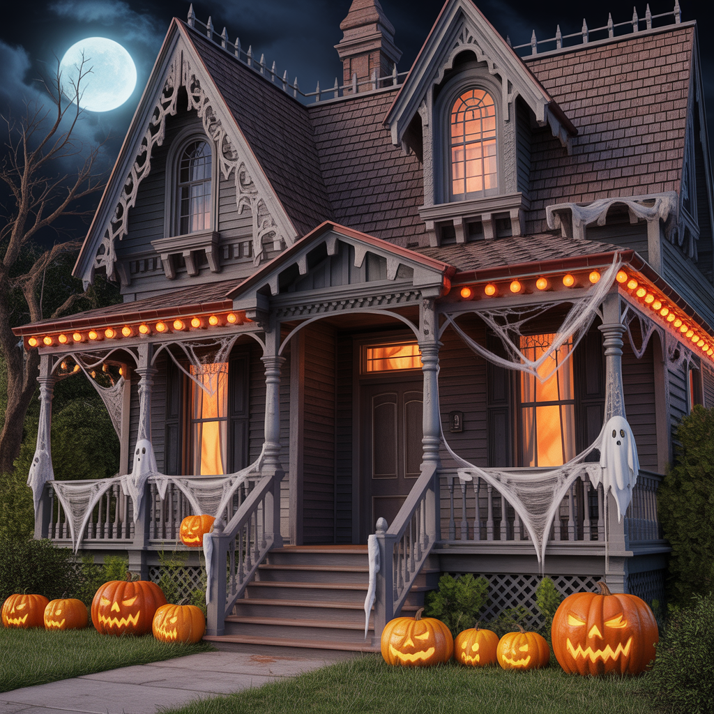 halloween house decorations