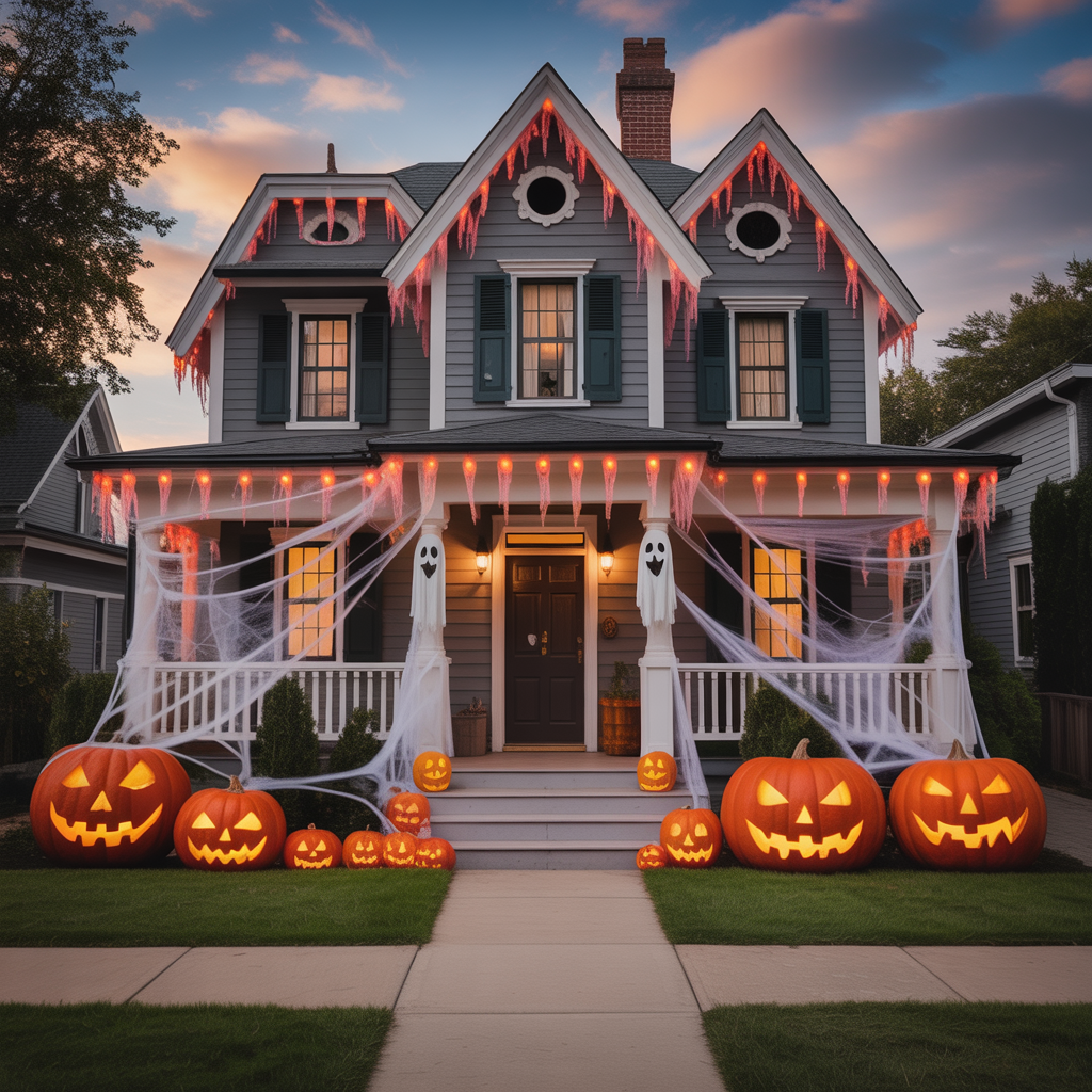 halloween house decorations