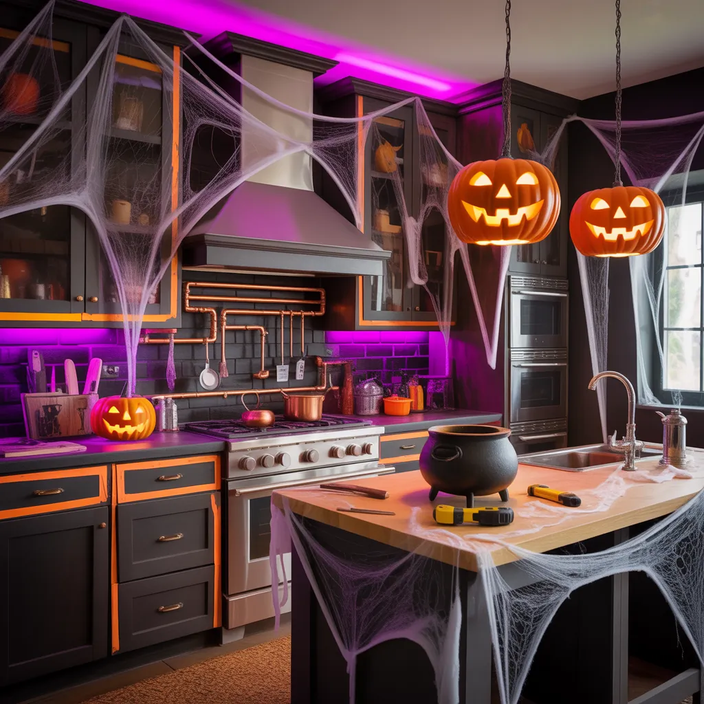 halloween kitchen