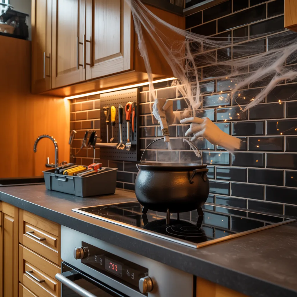 halloween kitchen
