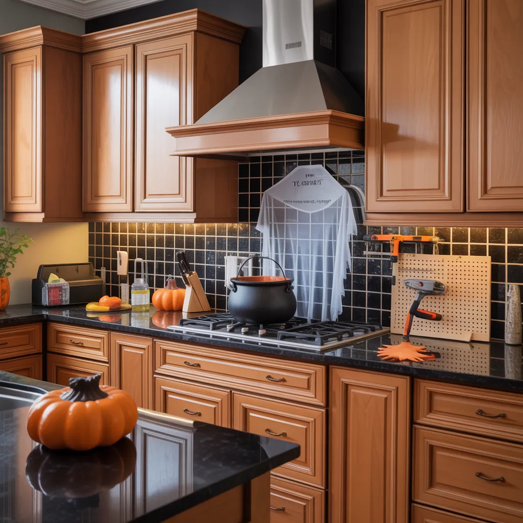 halloween kitchen