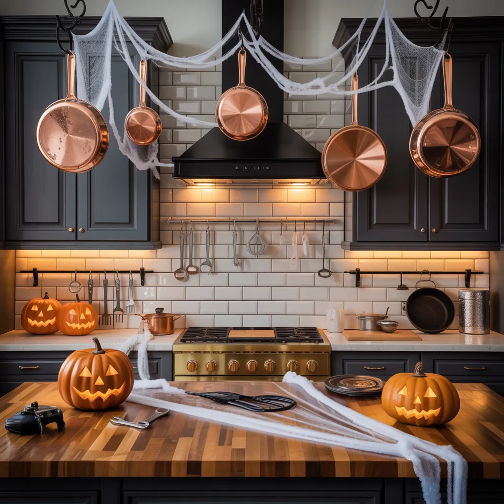 halloween kitchen decor