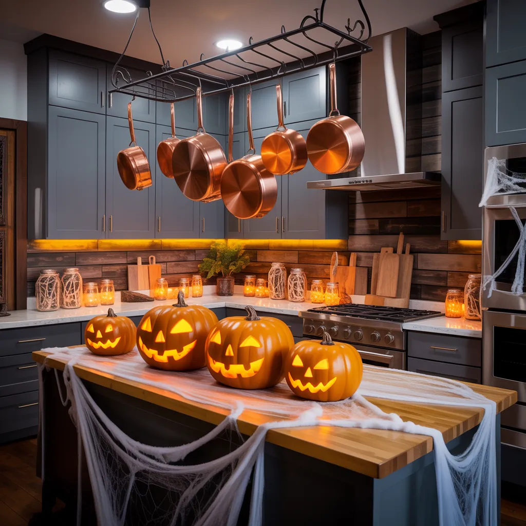halloween kitchen decor