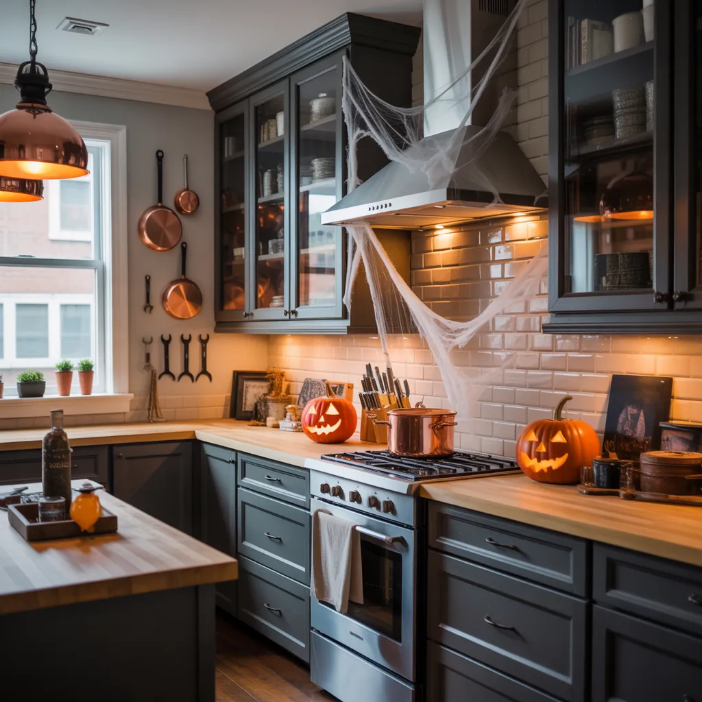 halloween kitchen decor
