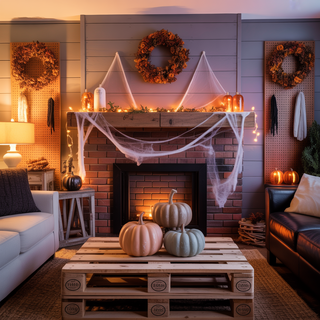 halloween living room
