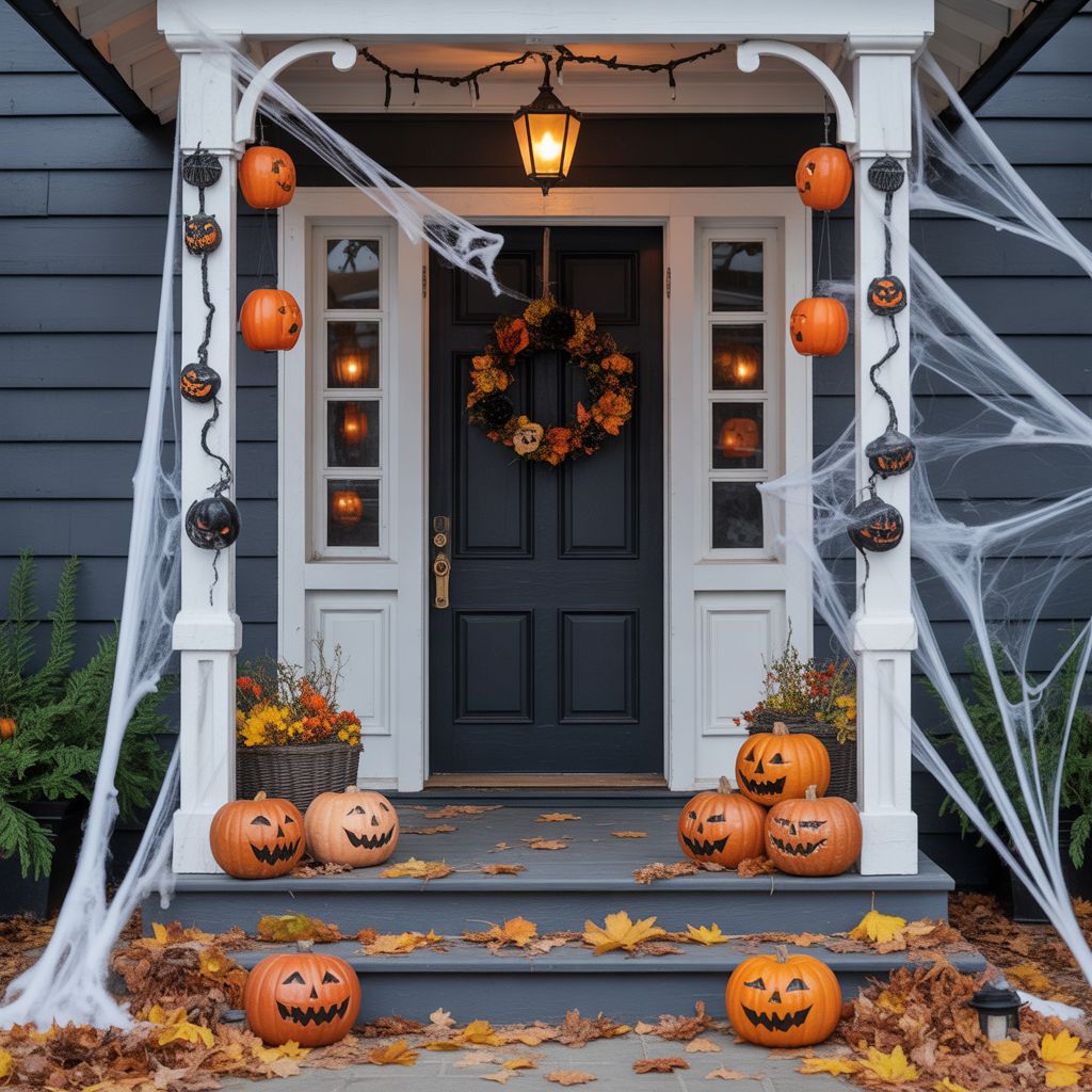 halloween porch ideas