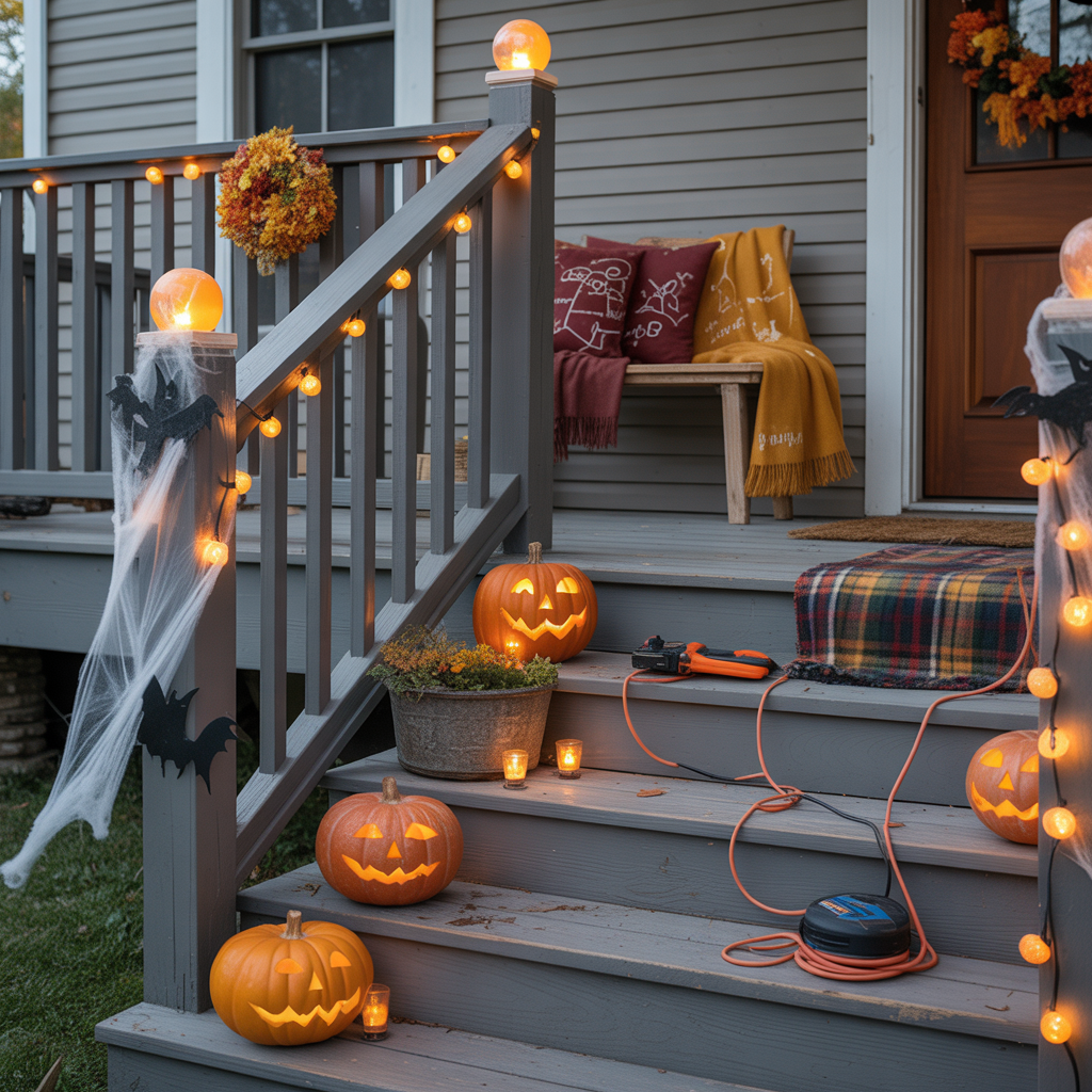 halloween porch ideas
