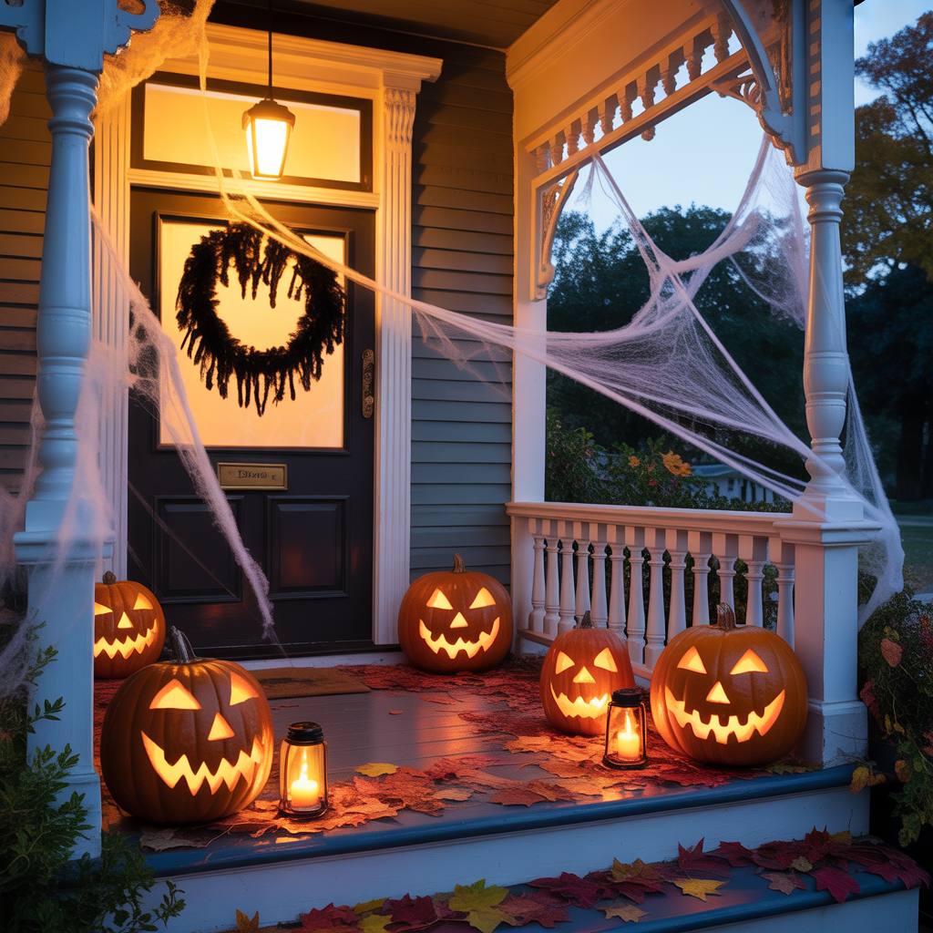 halloween porch ideas